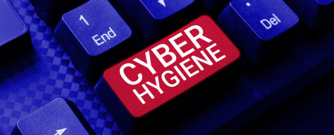 Text showing inspiration Cyber Hygiene