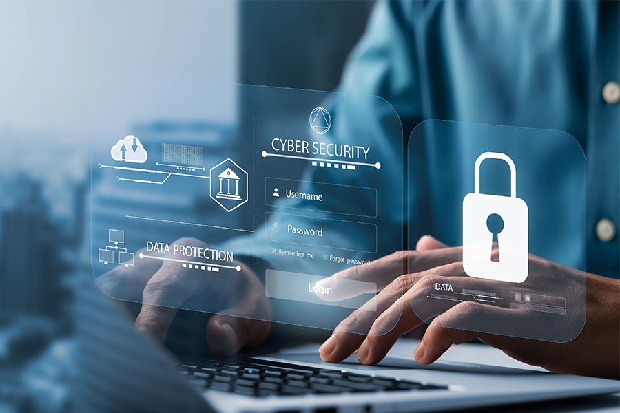 Cybersecurity concept image Cybersecurity concept image