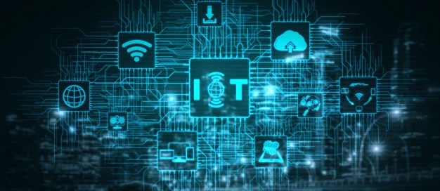 Blue IT Design Concept
