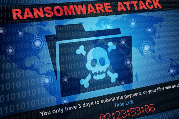Ransomware attack and asking for payment concept image.