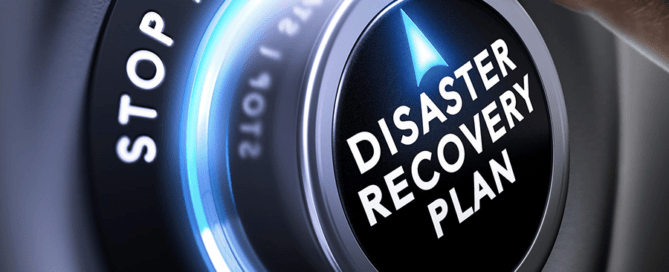 What is a disaster recovery plan concept image.