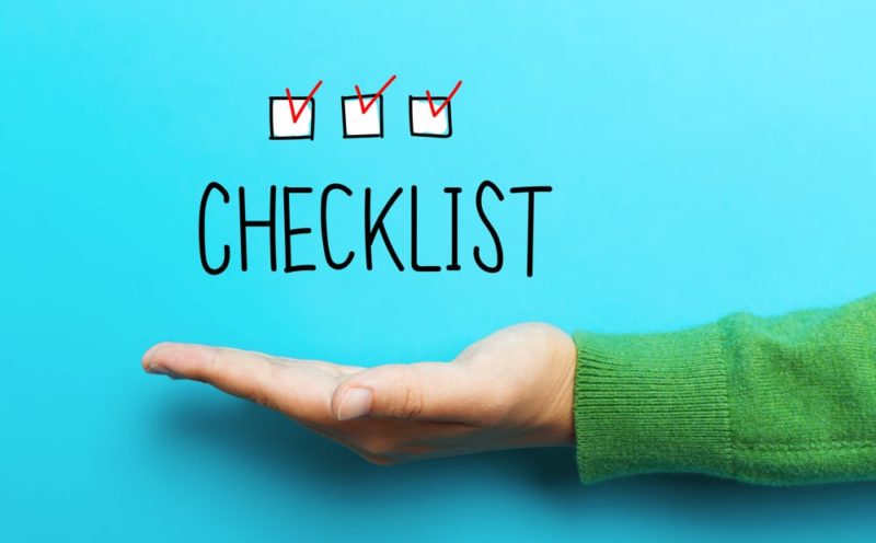 It Infrastructure Checklist or infrastructure assessment checklist