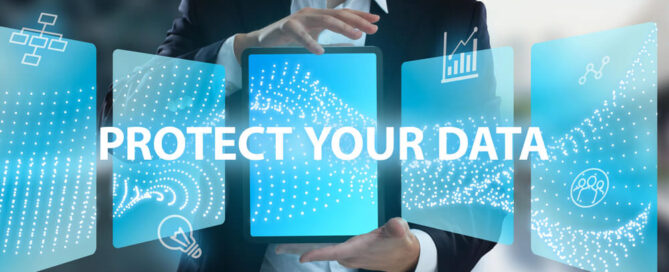 Data loss prevention concept image